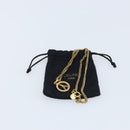 CELINE Necklace metal Gold Tone Auth AMZ113A-14