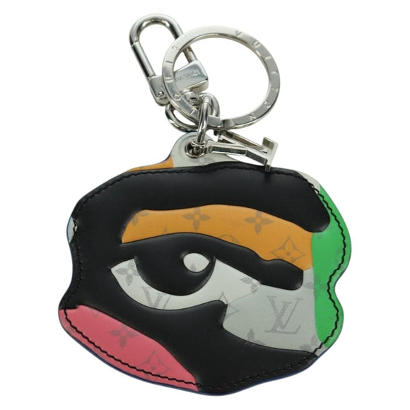 LOUIS VUITTON Monogram LV Portrait Charm M01402 LV Auth AMZ114SM