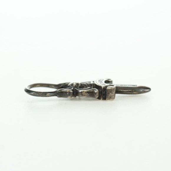 Chrome Hearts Dagger Pendant Top Ag925 Silver Auth AMZ116SM
