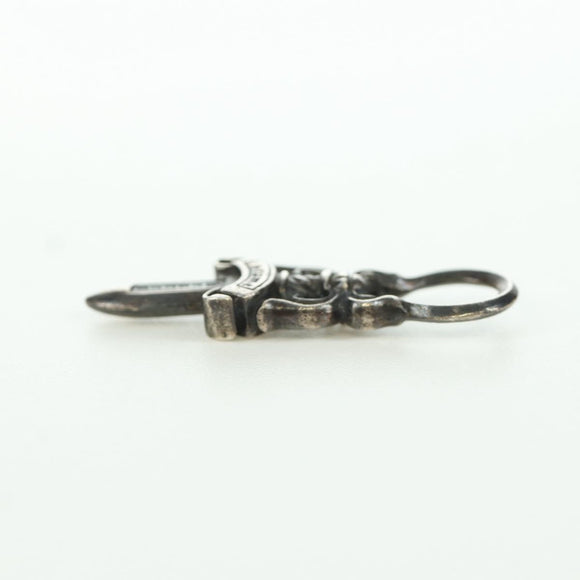 Chrome Hearts Dagger Pendant Top Ag925 Silver Auth AMZ116SM