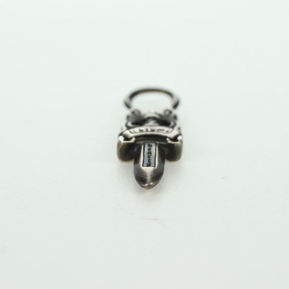 Chrome Hearts Dagger Pendant Top Ag925 Silver Auth AMZ116SM