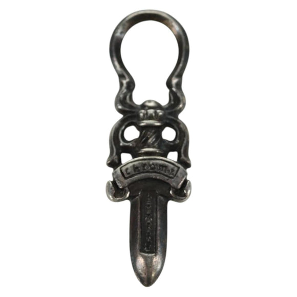 Chrome Hearts Dagger Pendant Top Ag925 Silver Auth AMZ116SM