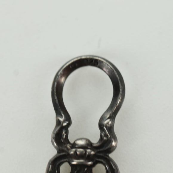 Chrome Hearts Dagger Pendant Top Ag925 Silver Auth AMZ116SM