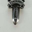 Chrome Hearts Dagger Pendant Top Ag925 Silver Auth AMZ117SM-2