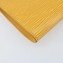 LOUIS VUITTON Epi Pochette Accessoires Pouch Yellow M52989 LV Auth AMZ123A-14