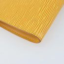 LOUIS VUITTON Epi Pochette Accessoires Pouch Yellow M52989 LV Auth AMZ123A-16