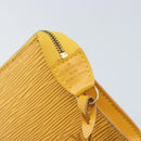 LOUIS VUITTON Epi Pochette Accessoires Pouch Yellow M52989 LV Auth AMZ123A-17