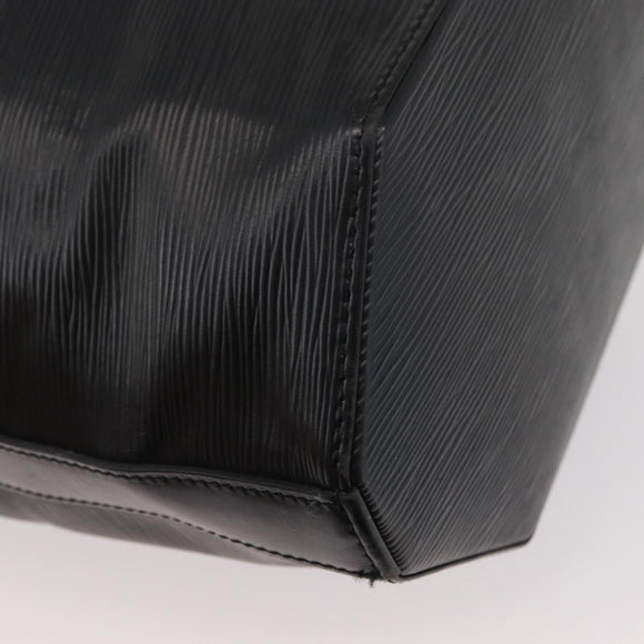 LOUIS VUITTON Epi Sac Depaule GM Shoulder Bag Black M80155 LV Auth AMZ124
