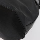 LOUIS VUITTON Epi Sac Depaule GM Shoulder Bag Black M80155 LV Auth AMZ124-16