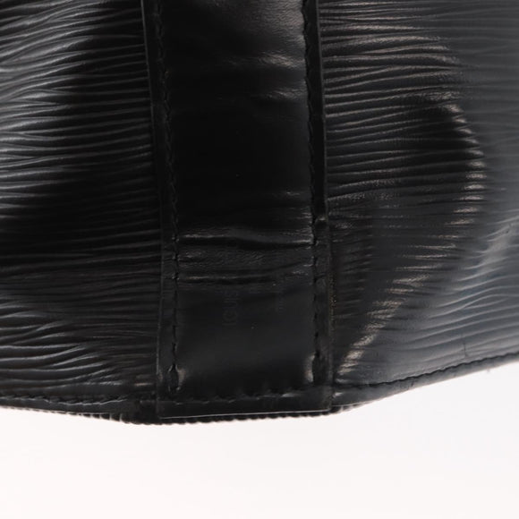LOUIS VUITTON Epi Sac Depaule GM Shoulder Bag Black M80155 LV Auth AMZ124