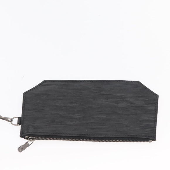 LOUIS VUITTON Epi Sac Depaule GM Shoulder Bag Black M80155 LV Auth AMZ124