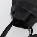 LOUIS VUITTON Epi Sac Depaule GM Shoulder Bag Black M80155 LV Auth AMZ124-6