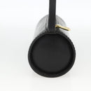 LOUIS VUITTON Epi Soufflot Pouch Black LV Auth AMZ126-3