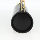 LOUIS VUITTON Epi Soufflot Pouch Black LV Auth AMZ126-4