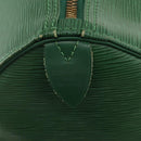LOUIS VUITTON Epi Keepall 55 Boston Bag Green M42954 LV Auth AMZ128-18