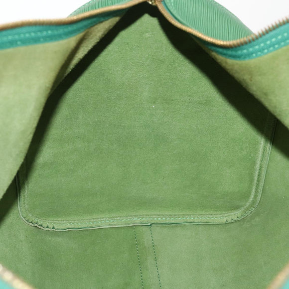 LOUIS VUITTON Epi Keepall 55 Boston Bag Green M42954 LV Auth AMZ128