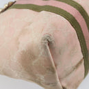 GUCCI GG Canvas Sherry Line Tote Bag Pink Gold Auth AMZ129-17