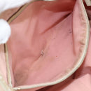 GUCCI GG Canvas Sherry Line Tote Bag Pink Gold Auth AMZ129-23
