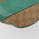 GUCCI GG Canvas Shoulder Bag Beige 124358 Auth AMZ130-12