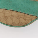 GUCCI GG Canvas Shoulder Bag Beige 124358 Auth AMZ130-13