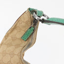 GUCCI GG Canvas Shoulder Bag Beige 124358 Auth AMZ130-15