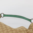 GUCCI GG Canvas Shoulder Bag Beige 124358 Auth AMZ130-9