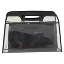 GUCCI Hand Bag Vinyl Black 000 2058 0548 5 Auth AMZ133-2