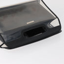 GUCCI Hand Bag Vinyl Black 000 2058 0548 5 Auth AMZ133-7