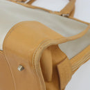 LOEWE Amazona 32 Hand Bag Vinyl Clear Silver Auth AMZ137-9