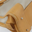 LOEWE Amazona 32 Hand Bag Vinyl Clear Silver Auth AMZ137-16