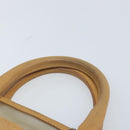 LOEWE Amazona 32 Hand Bag Vinyl Clear Silver Auth AMZ137-8
