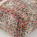 FENDI Zucchino Canvas Hand Bag 2way Multicolor Gold Auth AMZ138A-15
