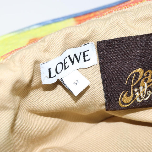 LOEWE Hat cotton Multicolor Auth AMZ141A