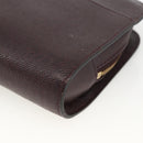 LOUIS VUITTON Taiga Baikal Clutch Bag Acajou M30186 LV Auth AMZ144-16