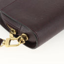 LOUIS VUITTON Taiga Baikal Clutch Bag Acajou M30186 LV Auth AMZ144-17