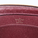 LOUIS VUITTON Taiga Baikal Clutch Bag Acajou M30186 LV Auth AMZ144-18