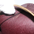 LOUIS VUITTON Taiga Baikal Clutch Bag Acajou M30186 LV Auth AMZ144-12