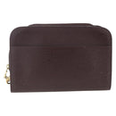 LOUIS VUITTON Taiga Baikal Clutch Bag Acajou M30186 LV Auth AMZ144-2