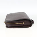LOUIS VUITTON Taiga Baikal Clutch Bag Acajou M30186 LV Auth AMZ144-3