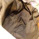 FENDI Hand Bag Canvas Multicolor Gold Auth AMZ146A-19