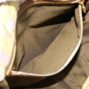 FENDI Hand Bag Canvas Multicolor Gold Auth AMZ146A-21