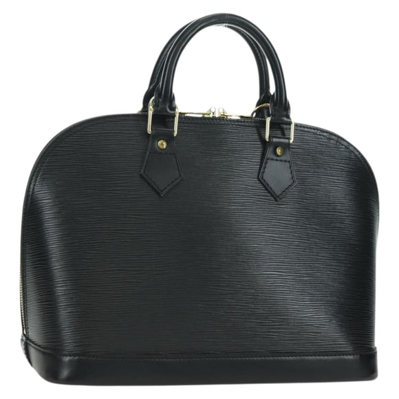 LOUIS VUITTON Epi Alma Hand Bag Noir Black M52142 LV Auth AMZ147V