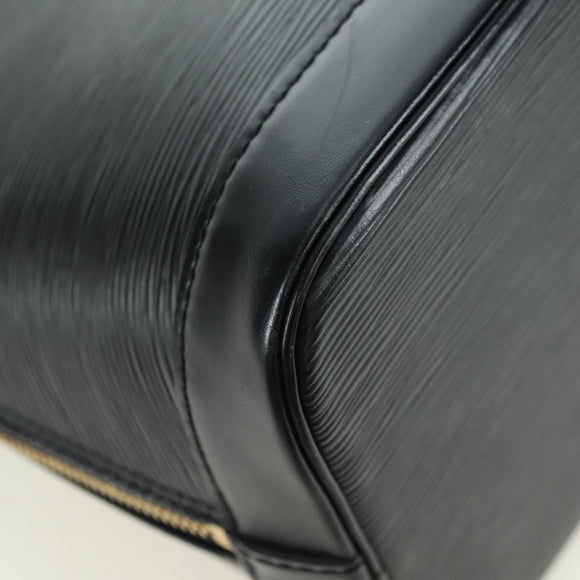 LOUIS VUITTON Epi Alma Hand Bag Noir Black M52142 LV Auth AMZ147V