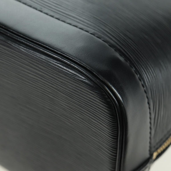 LOUIS VUITTON Epi Alma Hand Bag Noir Black M52142 LV Auth AMZ147V
