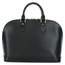 LOUIS VUITTON Epi Alma Hand Bag Noir Black M52142 LV Auth AMZ147V-13