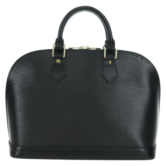 LOUIS VUITTON Epi Alma Hand Bag Noir Black M52142 LV Auth AMZ147V