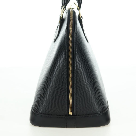 LOUIS VUITTON Epi Alma Hand Bag Noir Black M52142 LV Auth AMZ147V