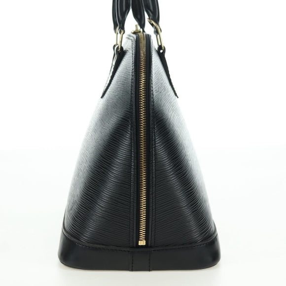 LOUIS VUITTON Epi Alma Hand Bag Noir Black M52142 LV Auth AMZ147V