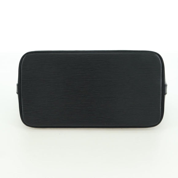 LOUIS VUITTON Epi Alma Hand Bag Noir Black M52142 LV Auth AMZ147V