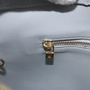 LOUIS VUITTON Monogram Vernis Houston Hand Bag Gris M91053 LV Auth AMZ150-20